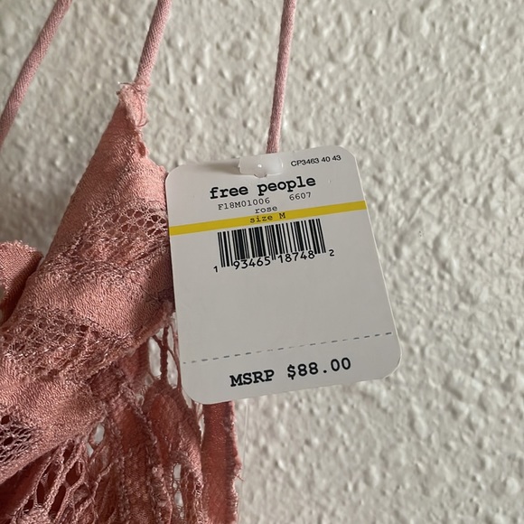 Free People light pink midi dress - Picture 3 of 3